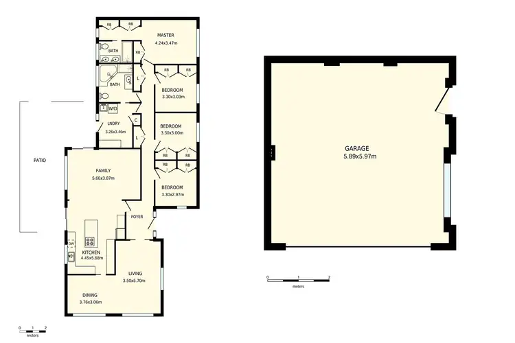 Floorplan of Homely house listing, 2 Maltby Circuit, Wanniassa ACT 2903
