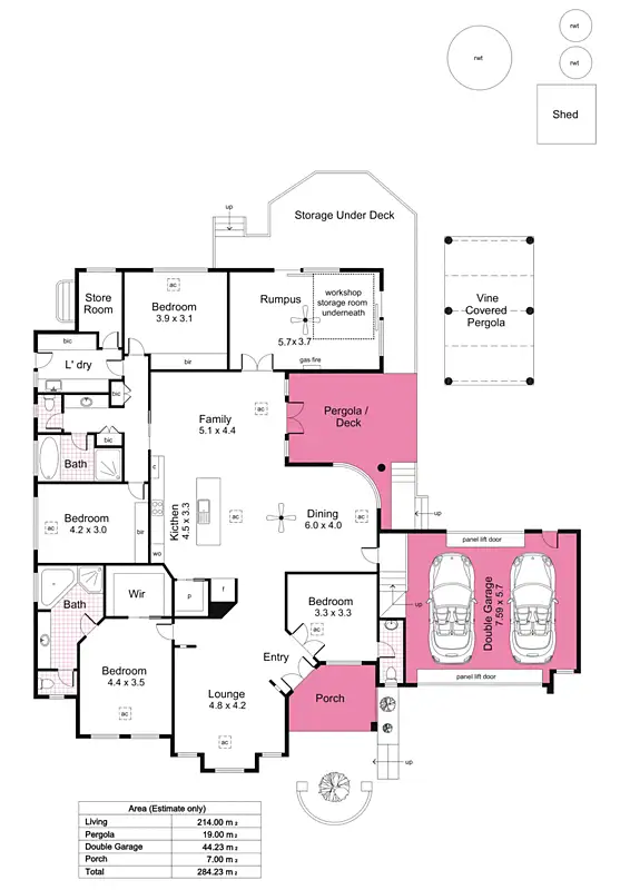 Floorplan of Homely house listing, 11 Craigburn Farm Circuit, Craigburn Farm SA 5051