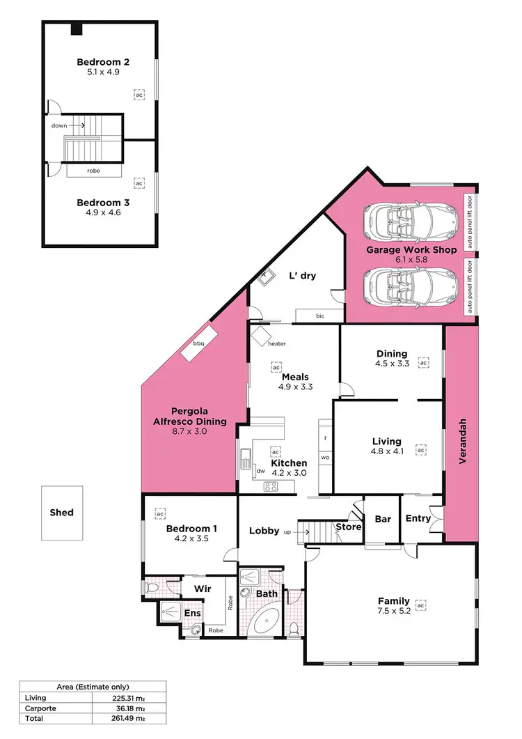 Floorplan of Homely house listing, 2 Grandview Grove, Sturt SA 5047