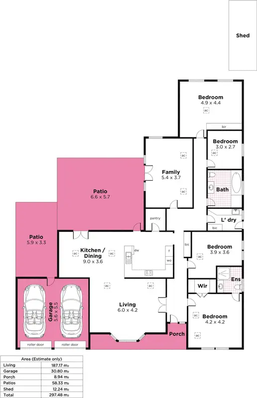 Floorplan of Homely house listing, 10 Moorcroft Court, Burnside SA 5066