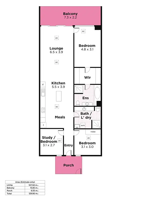 Floorplan of Homely house listing, 19/100 Rose Terrace, Wayville SA 5034