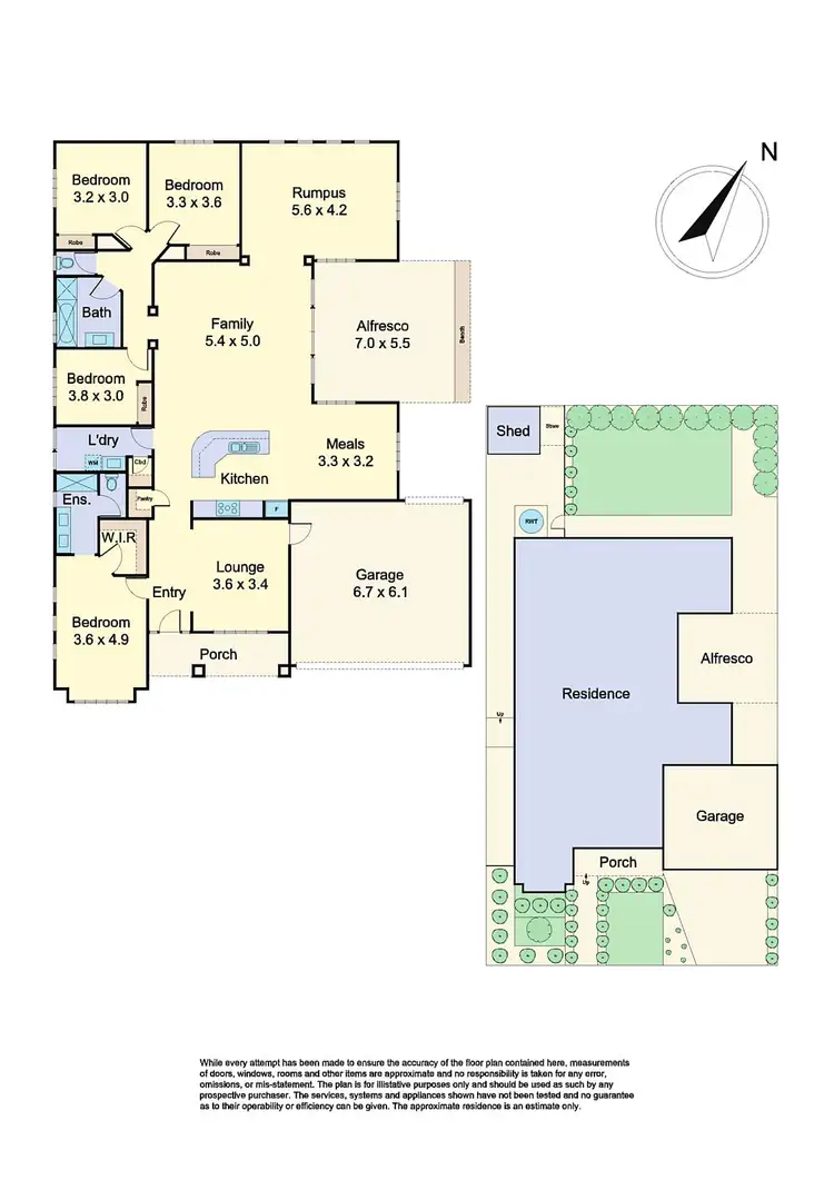 Floorplan of Homely house listing, 27 Beale Street, Mernda VIC 3754