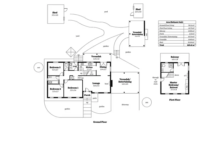 Floorplan of Homely house listing, 15 Kingsland Road, Aldgate SA 5154