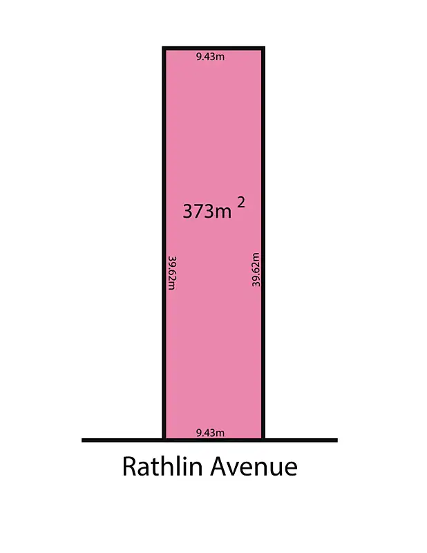 Floorplan of Homely land listing, 6A Rathlin Avenue, Marion SA 5043