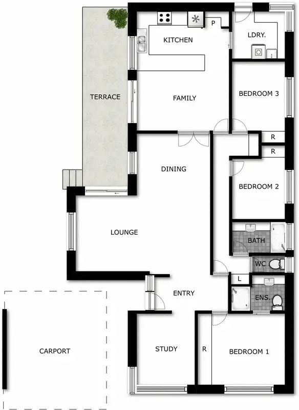 Floorplan of Homely house listing, 91 Darwinia Terrace, Rivett ACT 2611