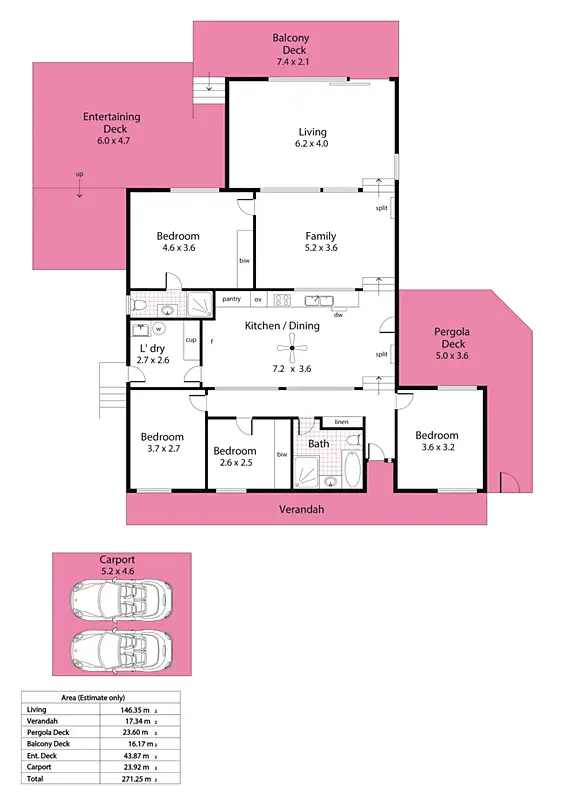 Floorplan of Homely house listing, 30 Hillview Avenue, Panorama SA 5041