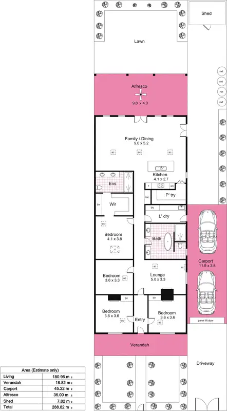 Floorplan of Homely house listing, 4 Roger Street, Goodwood SA 5034
