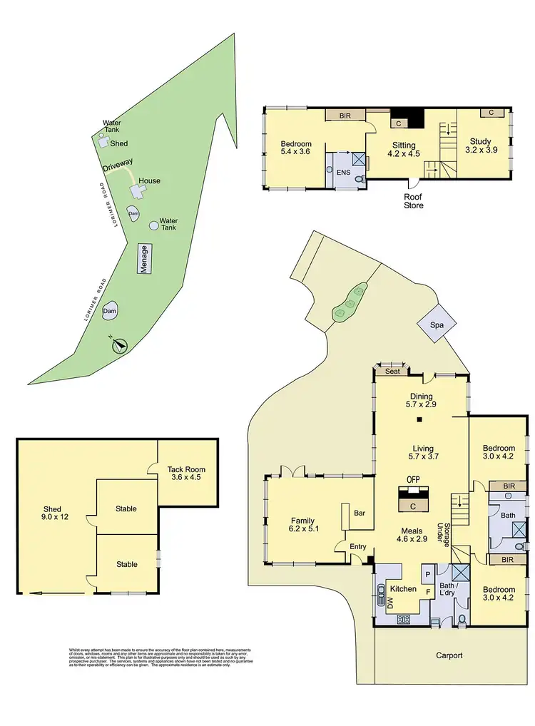Floorplan of Homely house listing, 10 Lorimer Road, Wattle Glen VIC 3096