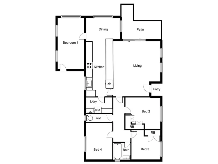 Floorplan of Homely house listing, 10 Bennelong Crescent, Macquarie ACT 2614