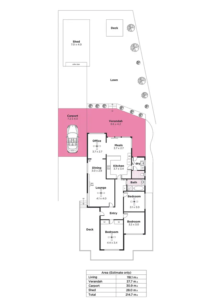Floorplan of Homely house listing, 20 Chapman Street, Blackwood SA 5051