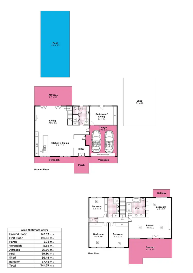 Floorplan of Homely house listing, 5 Cambridge Avenue, West Beach SA 5024