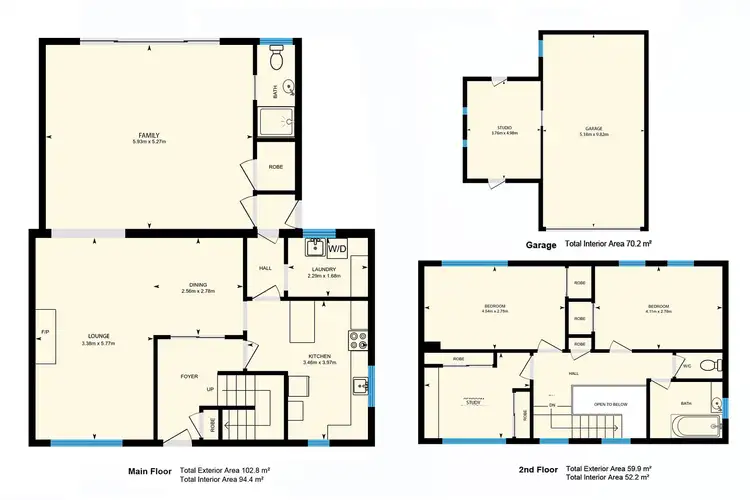 Floorplan of Homely house listing, 6 Fraser Place, Yarralumla ACT 2600
