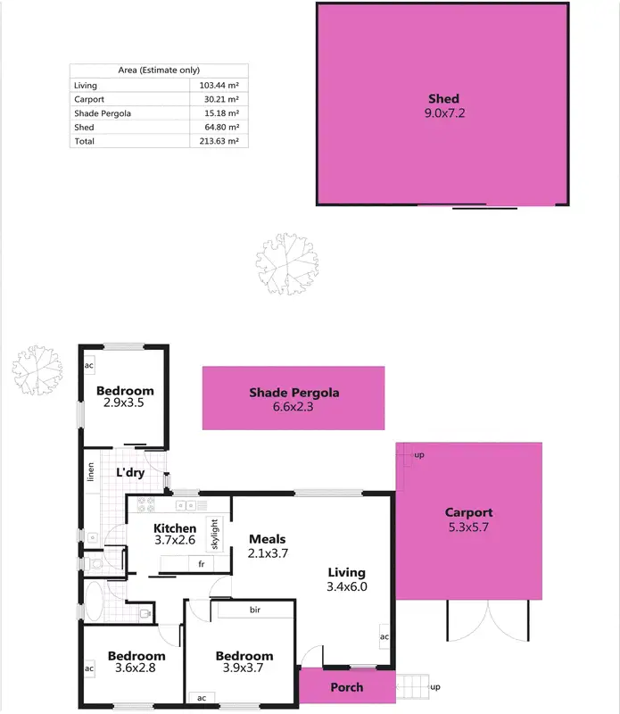 Floorplan of Homely house listing, 23 Clarence Street, Blackwood SA 5051