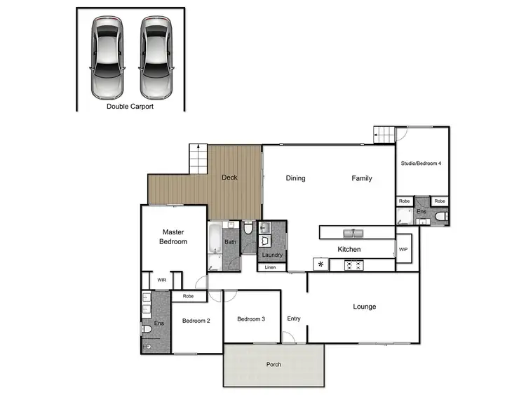 Floorplan of Homely house listing, 7 Nullagine Street, Fisher ACT 2611