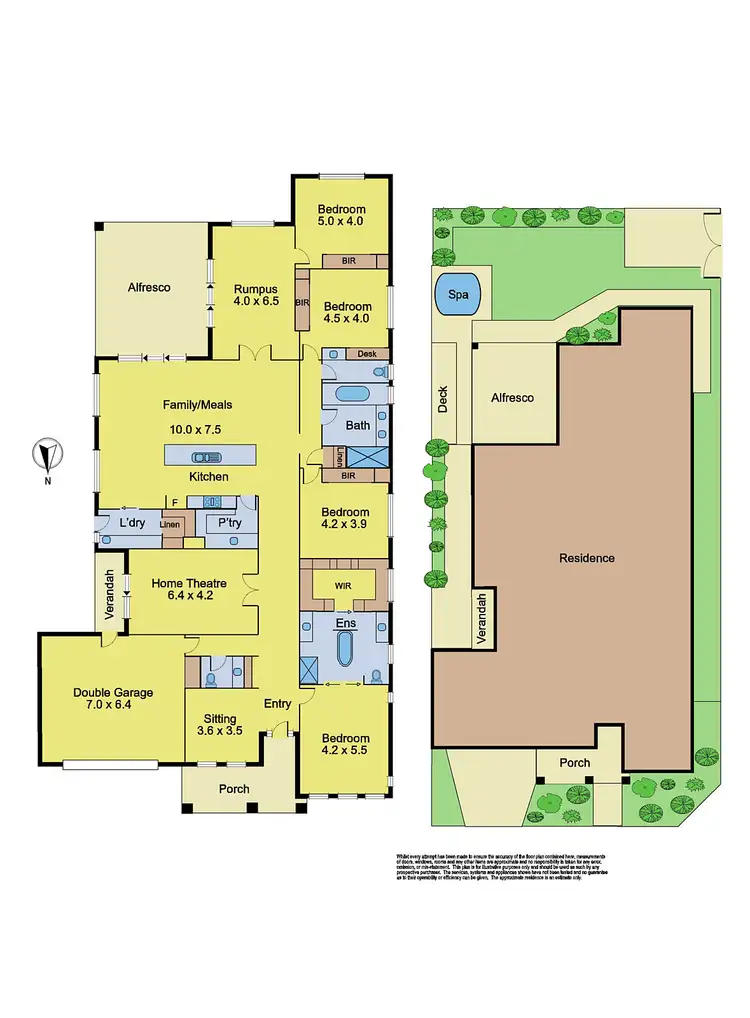 Floorplan of Homely house listing, 530 Masons Road, Mernda VIC 3754