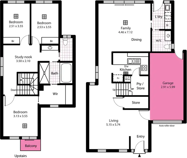 Floorplan of Homely house listing, 18A Felix Street, Dover Gardens SA 5048