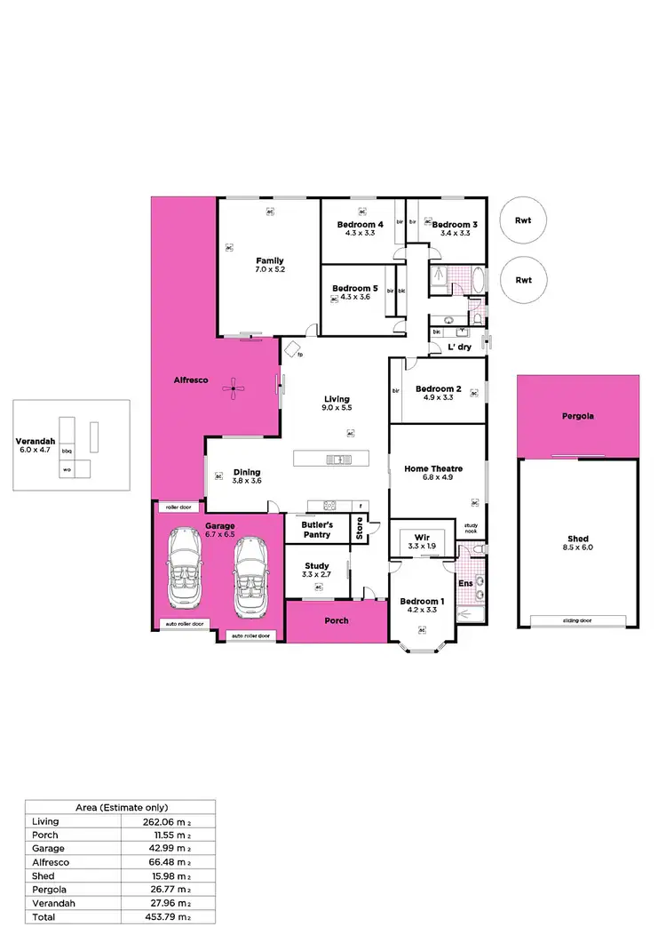 Floorplan of Homely house listing, 7 Duncan Crescent, Mount Barker SA 5251