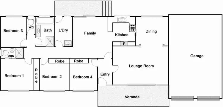 Floorplan of Homely house listing, 11 Clive Steele Avenue, Monash ACT 2904