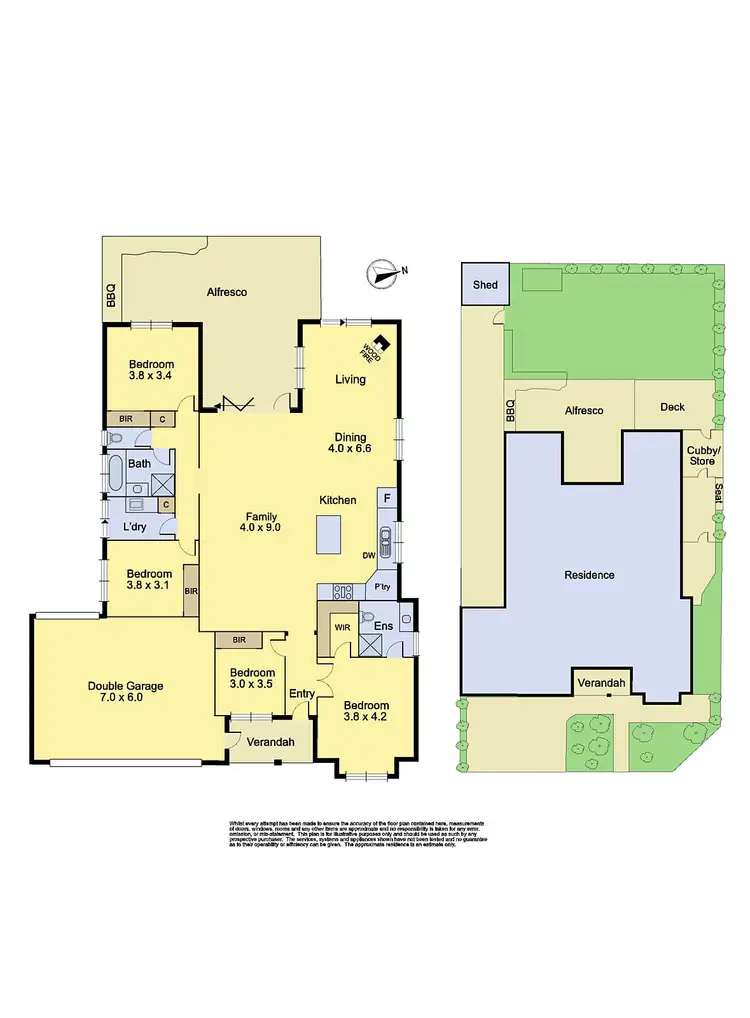 Floorplan of Homely house listing, 15 Dilwynia Avenue, Doreen VIC 3754
