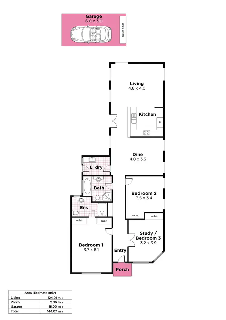 Floorplan of Homely house listing, 2/14 Torrens Street, Linden Park SA 5065