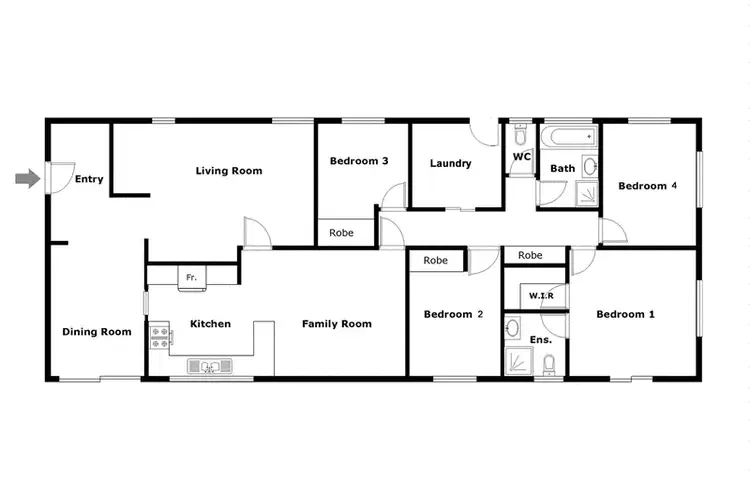 Floorplan of Homely house listing, 14 Meredith Circuit, Kambah ACT 2902