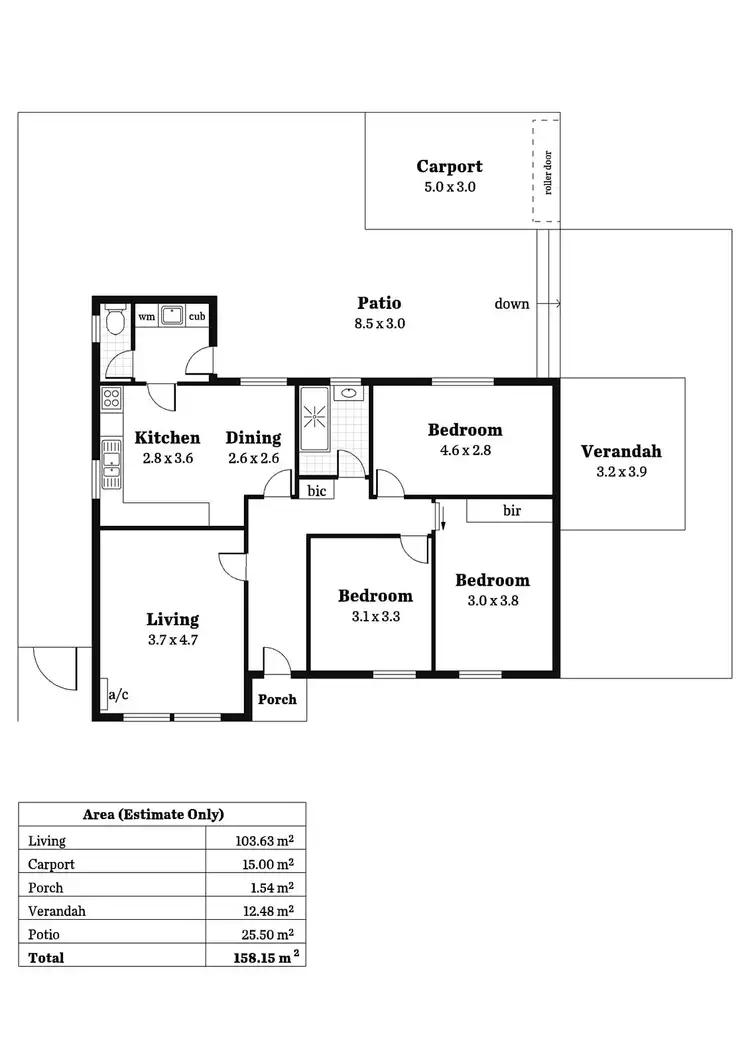 Floorplan of Homely house listing, 30 Quinlan Avenue, St Marys SA 5042