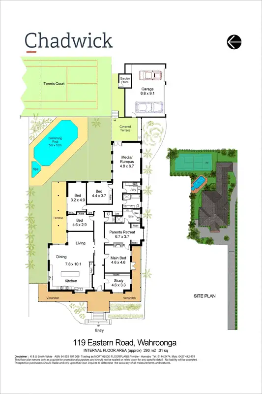 Floorplan of Homely house listing, 119 Eastern Road, Turramurra NSW 2074