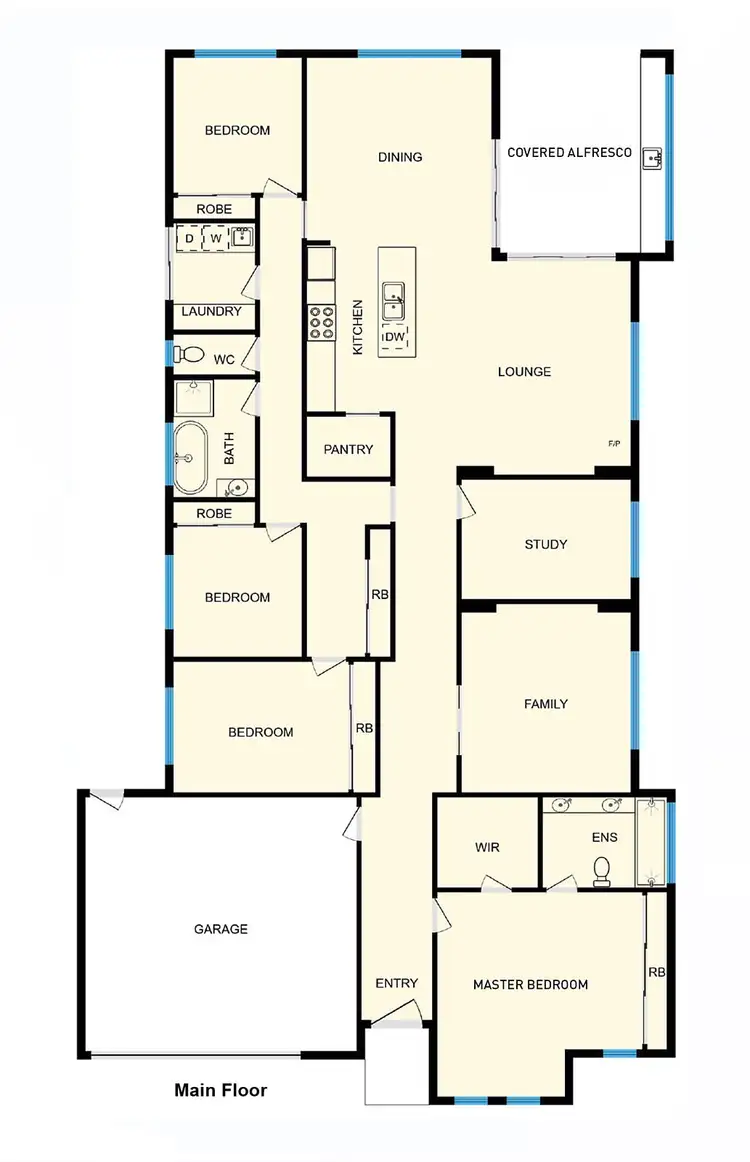 Floorplan of Homely house listing, 2 Mentha Place, Rivett ACT 2611