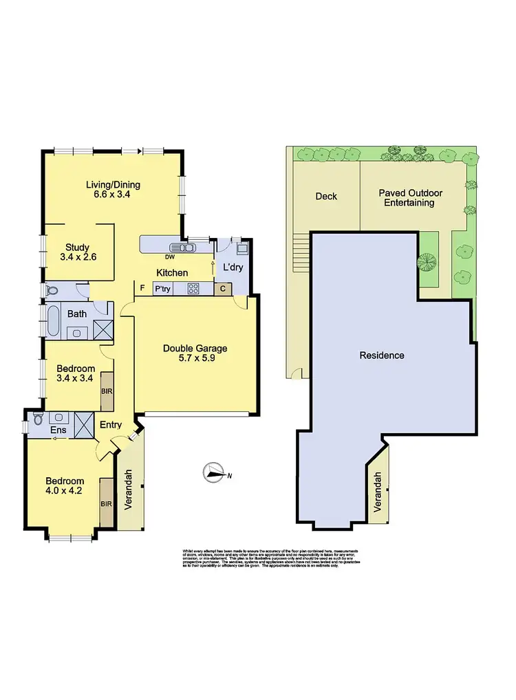 Floorplan of Homely unit listing, 4/38 Alma Street, Lower Plenty VIC 3093