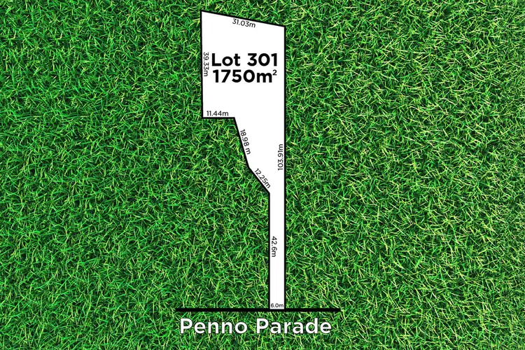 Floorplan of Homely land listing, 37a Penno North Parade, Belair SA 5052
