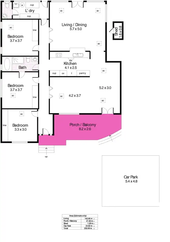 Floorplan of Homely house listing, 20 Myrona Avenue, Glen Osmond SA 5064