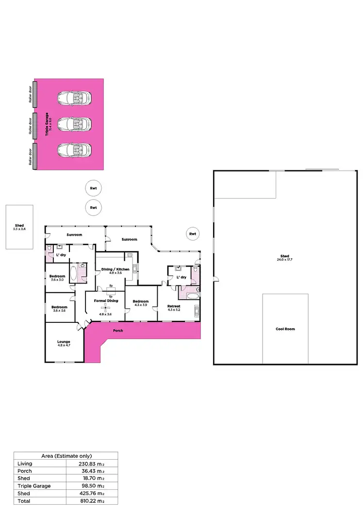 Floorplan of Homely house listing, 1396 Lobethal Road, Forest Range SA 5139