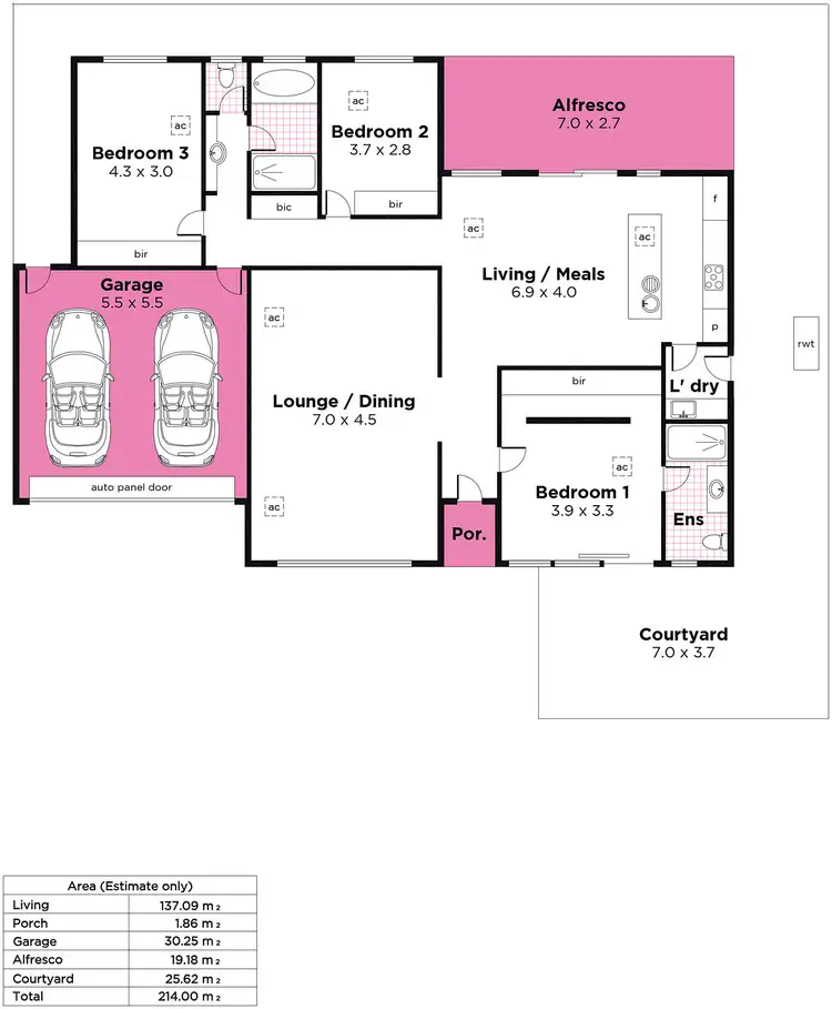 Floorplan of Homely house listing, 60 Hmas Australia Road, Henley Beach South SA 5022