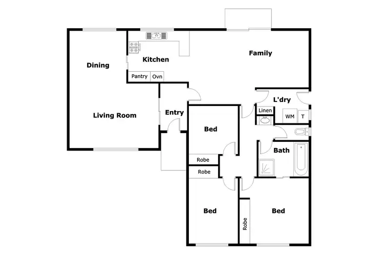 Floorplan of Homely house listing, 80 Casey Crescent, Calwell ACT 2905