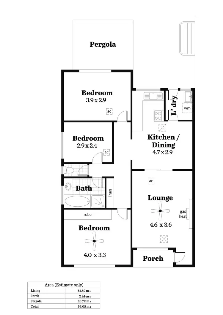 Floorplan of Homely unit listing, 14/109 Morphett Road, Morphettville SA 5043