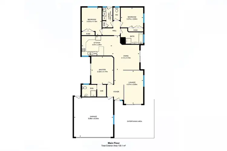Floorplan of Homely townhouse listing, 10/31 Dora Street, Jerrabomberra NSW 2619