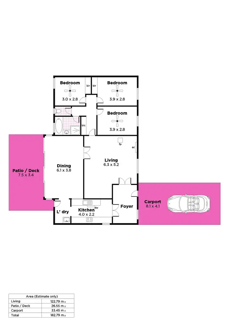 Floorplan of Homely house listing, 42 Margaret Avenue, Glenalta SA 5052