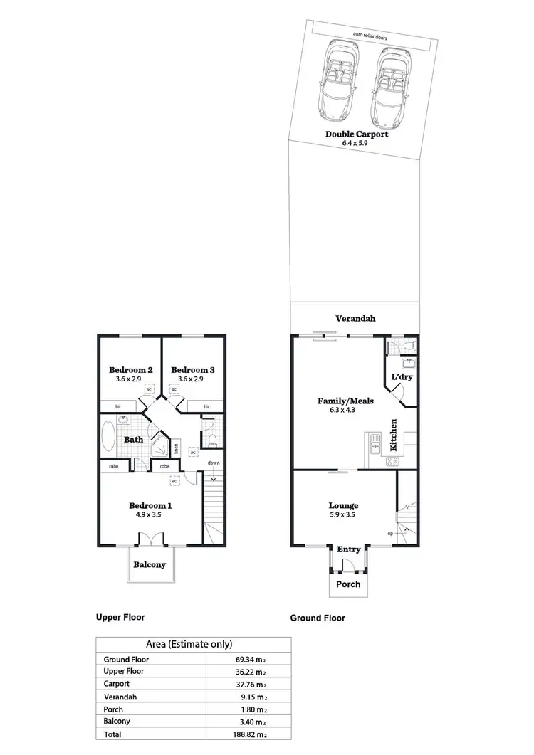 Floorplan of Homely house listing, 6/60-64 Sir Ross Smith Boulevard, Oakden SA 5086