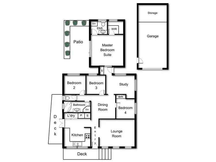 Floorplan of Homely house listing, 10 Broadbent Street, Scullin ACT 2614