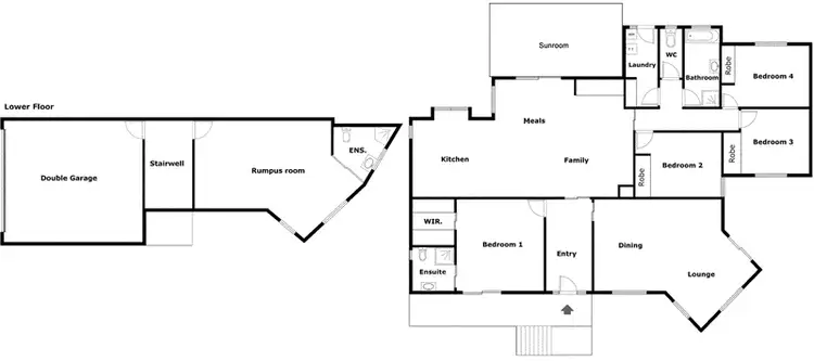 Floorplan of Homely house listing, 18 James Smith Circuit, Conder ACT 2906