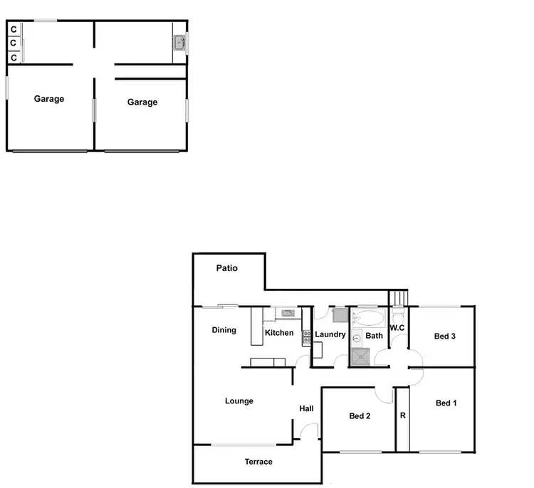 Floorplan of Homely house listing, 81 Macfarland Place, Pearce ACT 2607
