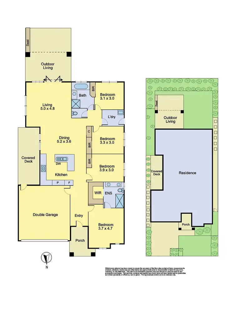 Floorplan of Homely house listing, 5 Gunghalin Drive, Doreen VIC 3754
