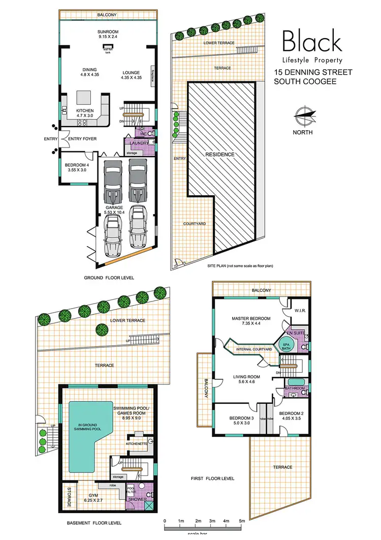 Floorplan of Homely house listing, 15 Denning Street, South Coogee NSW 2034