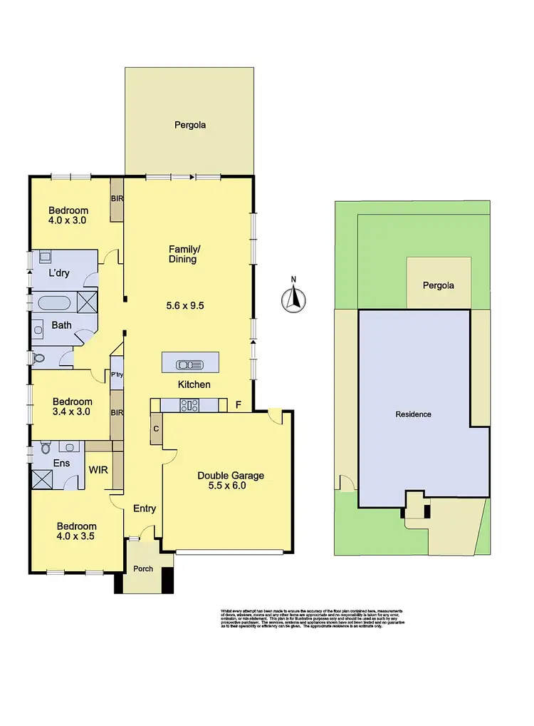 Floorplan of Homely house listing, 3 Vichy Avenue, Doreen VIC 3754