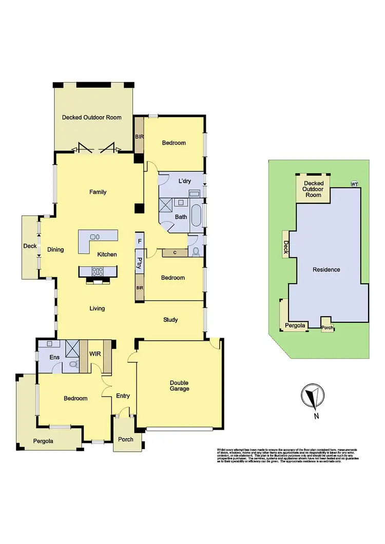 Floorplan of Homely house listing, 42 Greig Drive, Mernda VIC 3754
