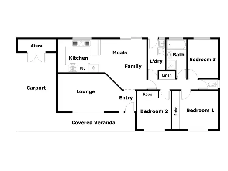 Floorplan of Homely townhouse listing, 10/12 Jondol Place, Isabella Plains ACT 2905