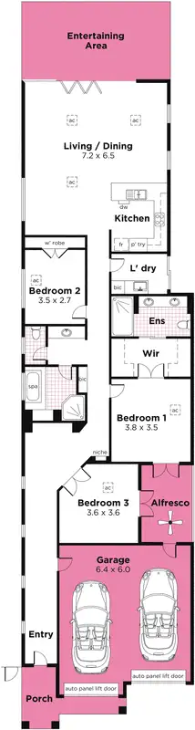 Floorplan of Homely house listing, 4A Rothesay Avenue, Glenelg North SA 5045