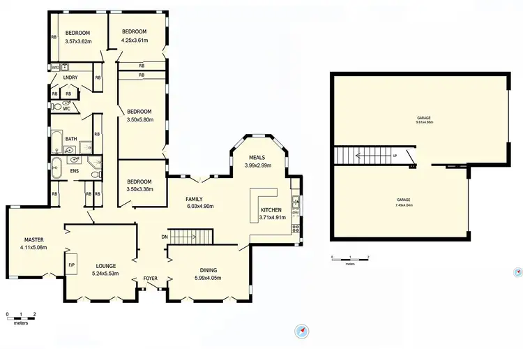 Floorplan of Homely house listing, 2 Luckins Place, Fadden ACT 2904