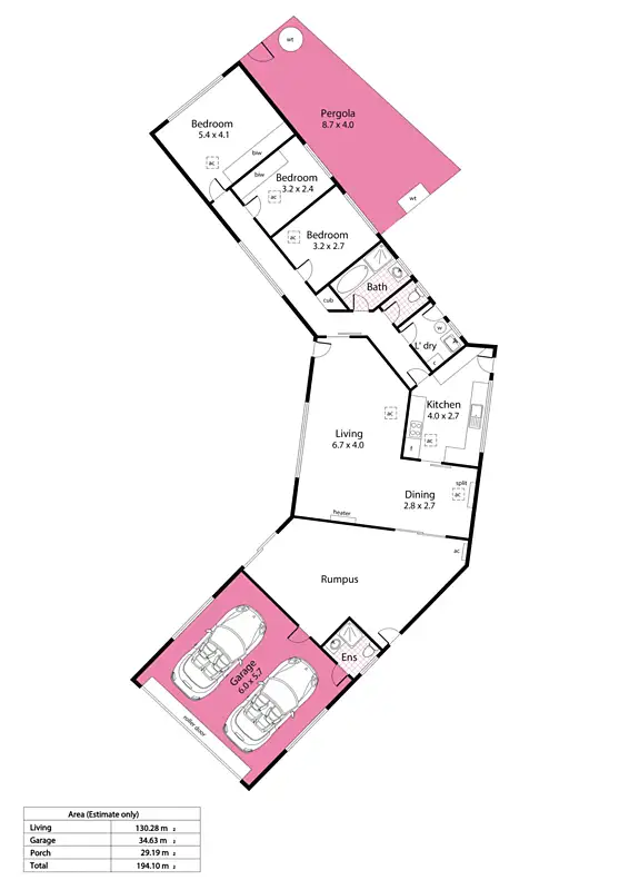 Floorplan of Homely house listing, 99 Finniss Street, Marion SA 5043