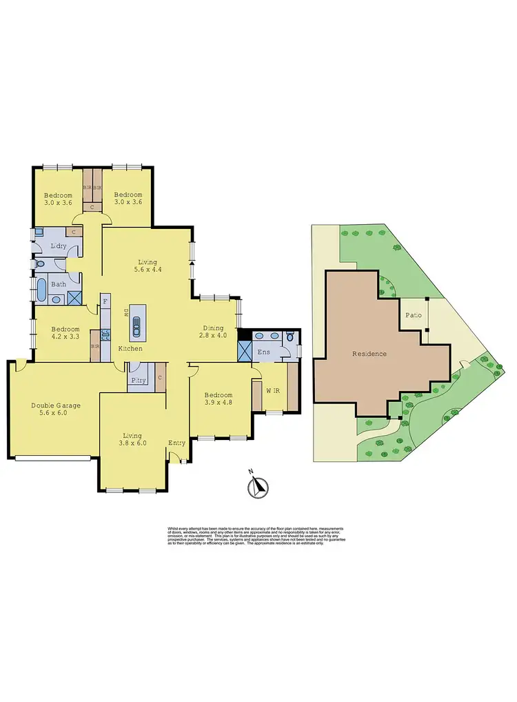 Floorplan of Homely house listing, 9 Russel Way, Doreen VIC 3754